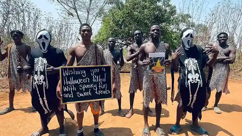 Video saluto dall'Africa