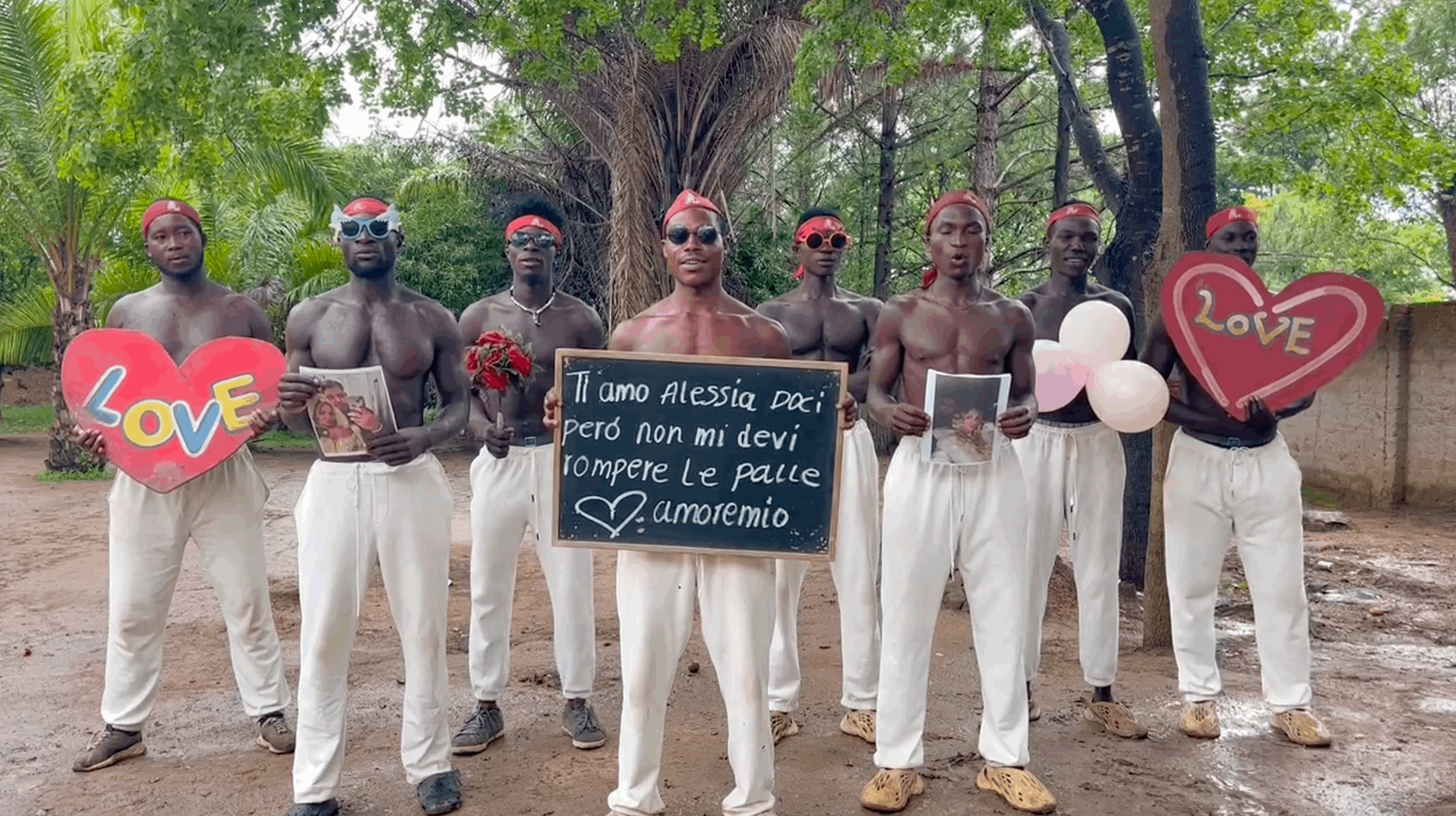 Video saluto dall'Africa